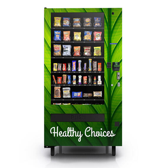 Healthy Choice vending machine - one of the vending macines we offer through our vending service